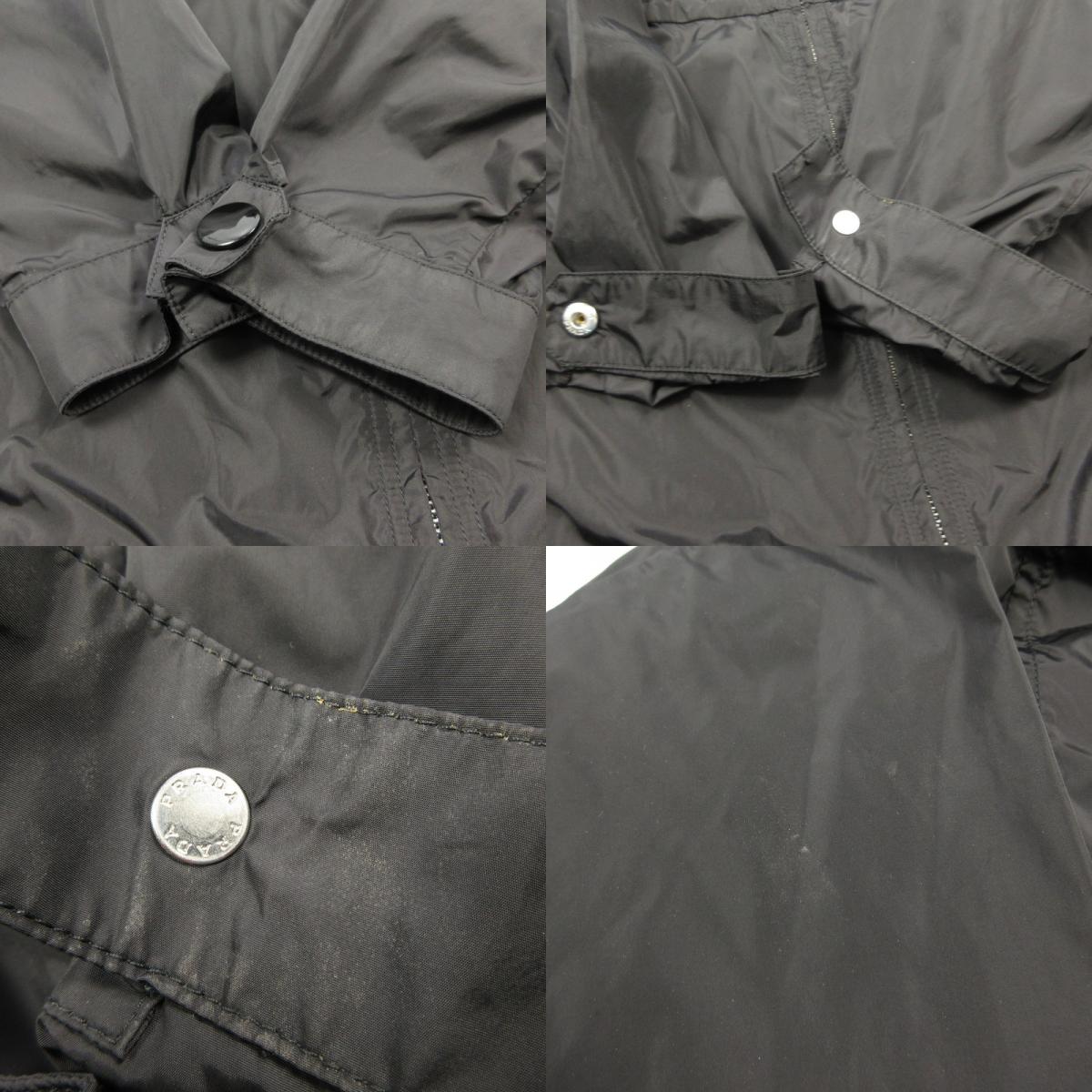 【中古】PRADA | プラダ その他アウター 291788 R201 国内正規品 ブラック サイズ:38