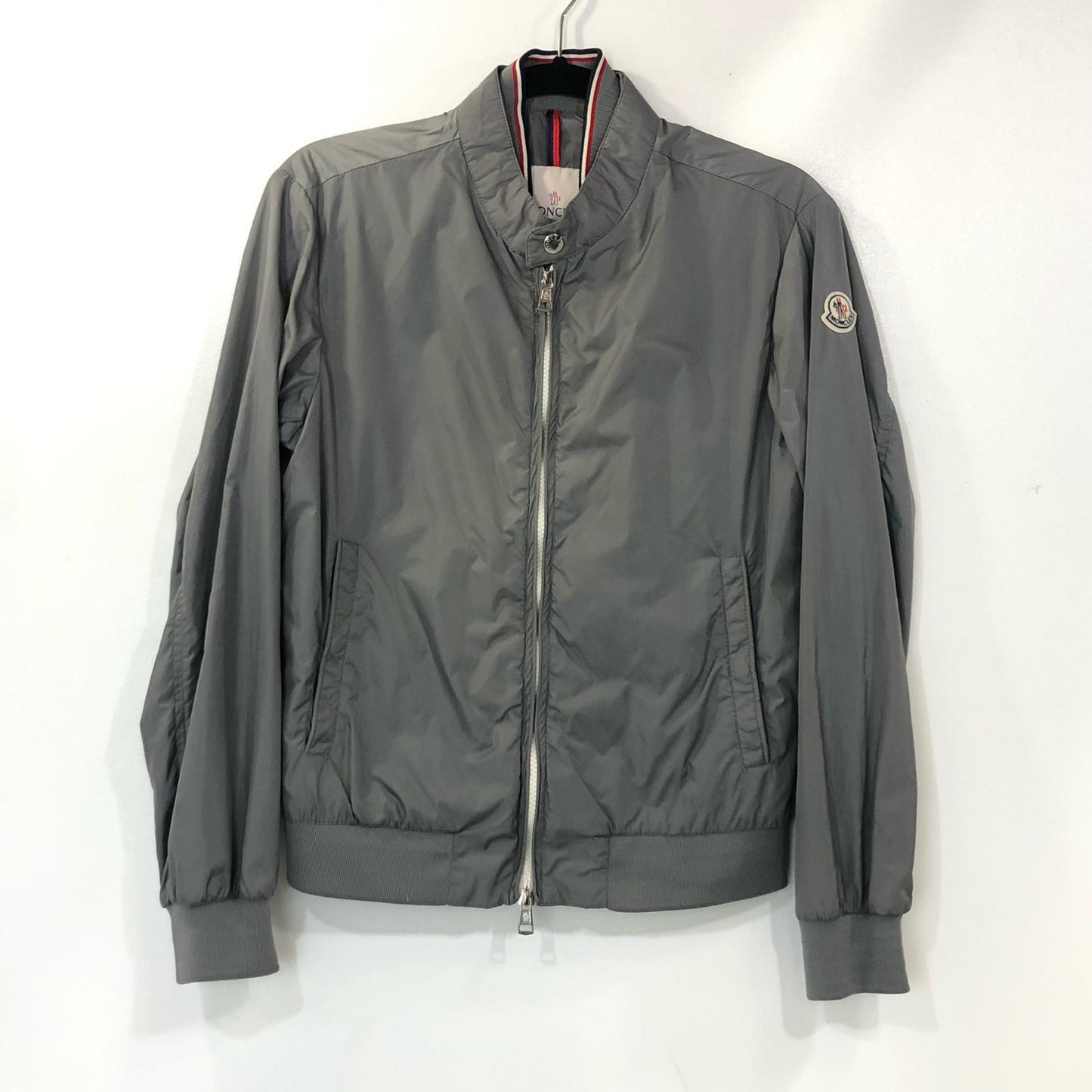 【中古】MONCLER | モンクレール MIROIR ナイロンジャケット 4061405 68352 2017S/S サイズ:0 並行品 グレー