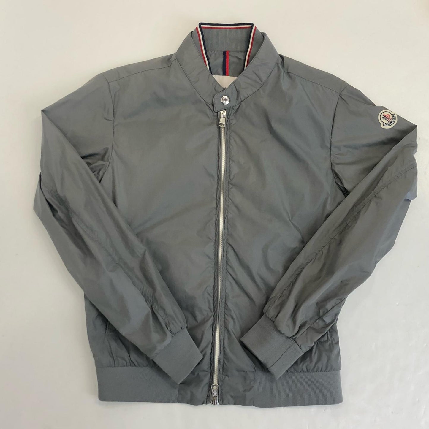 【中古】MONCLER | モンクレール MIROIR ナイロンジャケット 4061405 68352 2017S/S サイズ:0 並行品 グレー