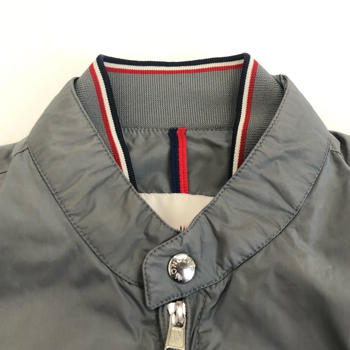 【中古】MONCLER | モンクレール MIROIR ナイロンジャケット 4061405 68352 2017S/S サイズ:0 並行品 グレー