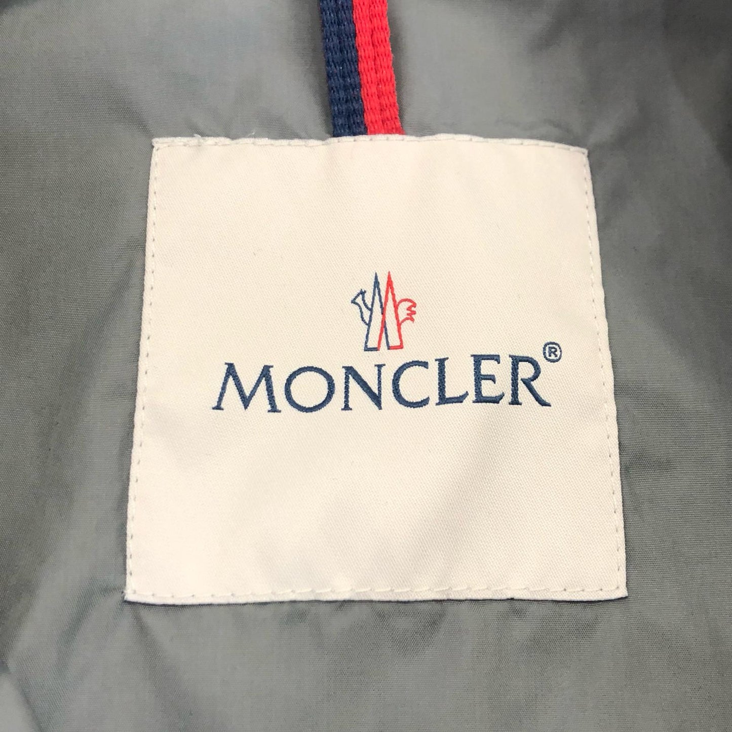 【中古】MONCLER | モンクレール MIROIR ナイロンジャケット 4061405 68352 2017S/S サイズ:0 並行品 グレー