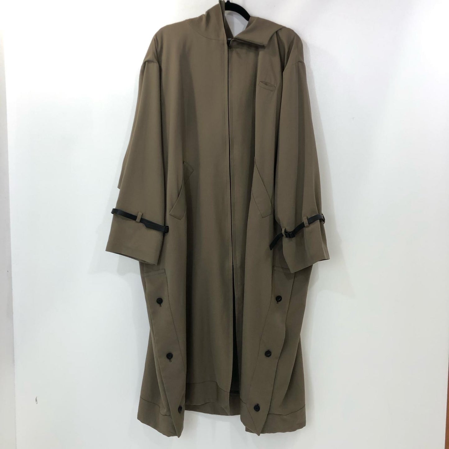 【中古】Dulcamara | ドゥルカマラ よそいきフレームヘムロングコート その他アウター 2021A/W ブラウン サイズ:1