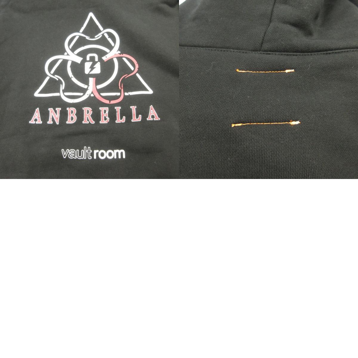 【中古】 ANBRELLA HOODIE パーカー ブラック サイズ:XL