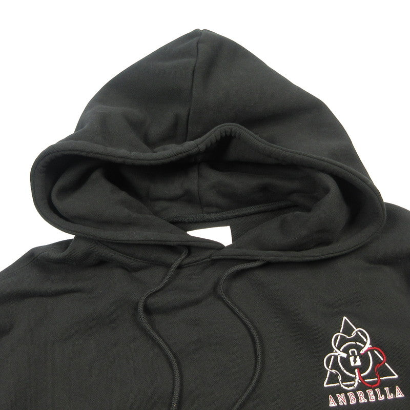 【中古】 ANBRELLA HOODIE パーカー ブラック サイズ:XL