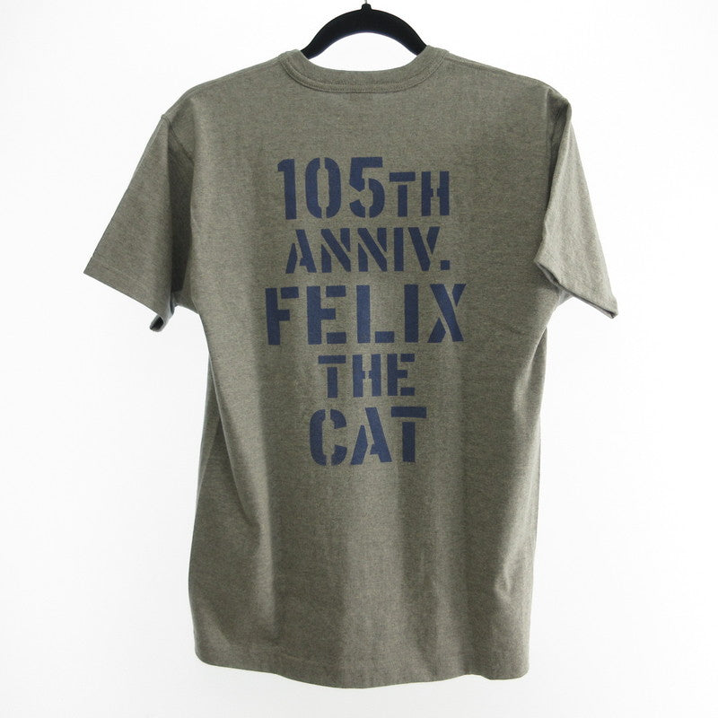 【中古】TOYS McCOY | トイズマッコイ FELIX THE CAT TEE 105TH ANNIV. 半袖Tシャツ TMC2404 グレー サイズ:M