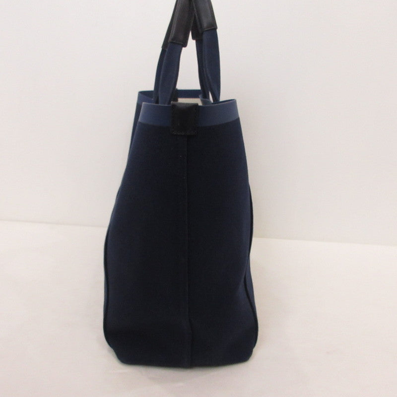 【中古】Michael Kors | マイケルコース Greyson Reversible Canvas Tote トートバッグ 33U9MGYT7C ネイビー