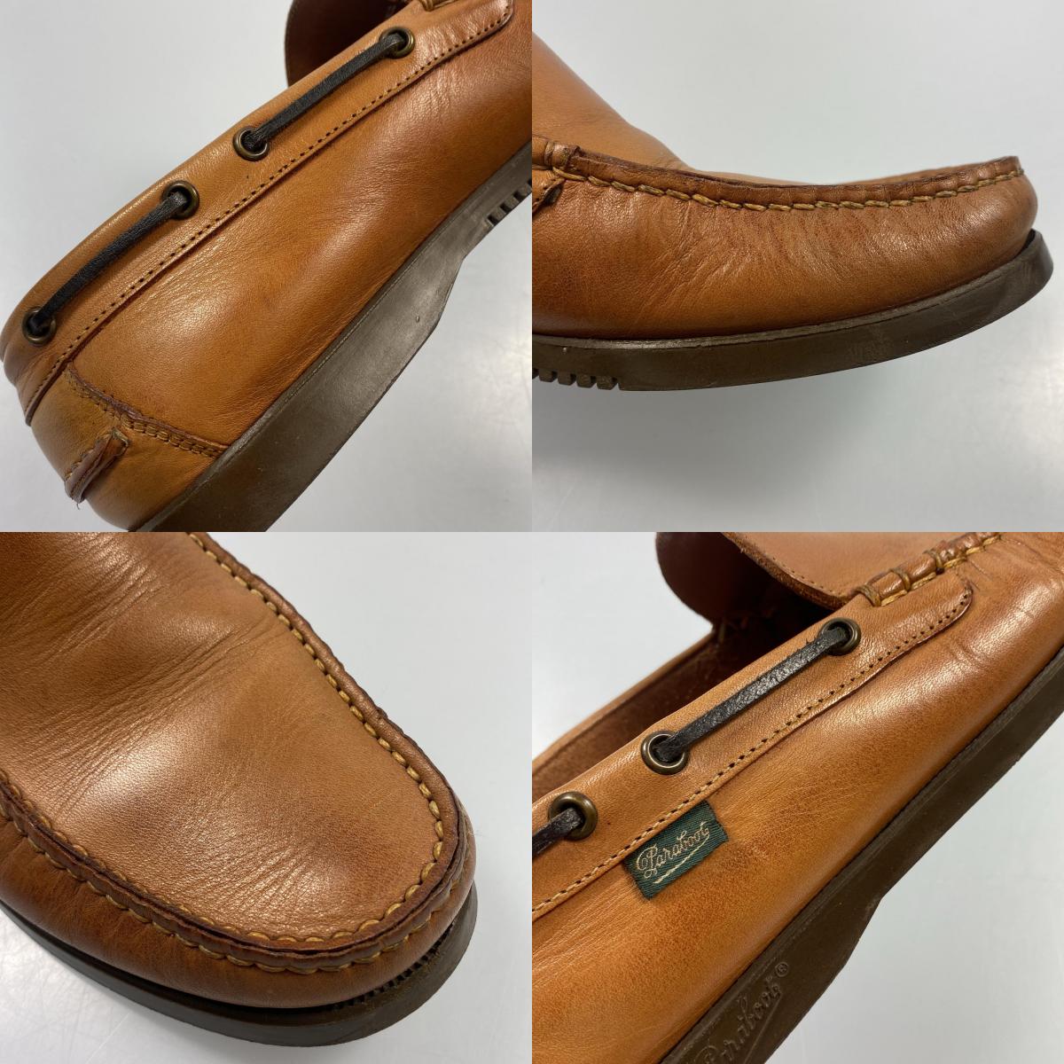 【中古】Paraboot | パラブーツ CORSE モカシン ローファー 約27cm ブラウン