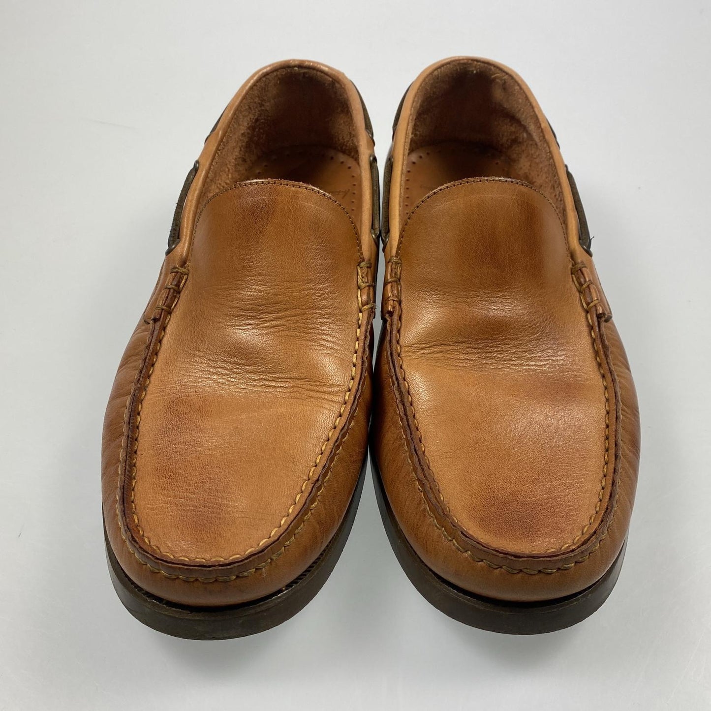 【中古】Paraboot | パラブーツ CORSE モカシン ローファー 約27cm ブラウン