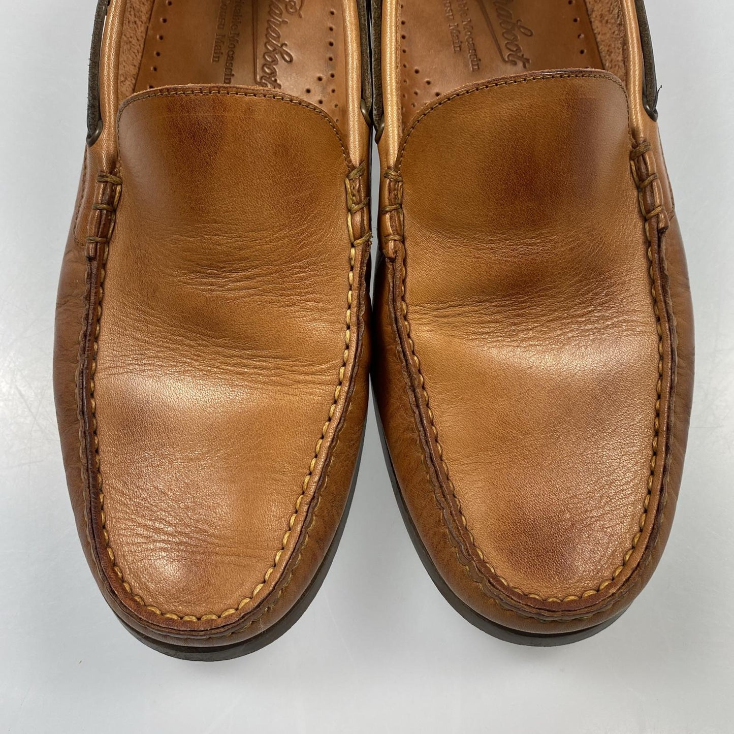【中古】Paraboot | パラブーツ CORSE モカシン ローファー 約27cm ブラウン