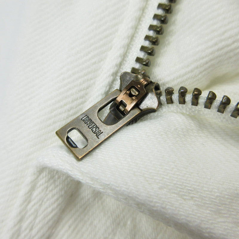 【中古】orSlow | オアスロウ 107W MEN'S IVY FIT JEANS WHITE DENIM デニムパンツ 01-0107W-69 ホワイト サイズ:S