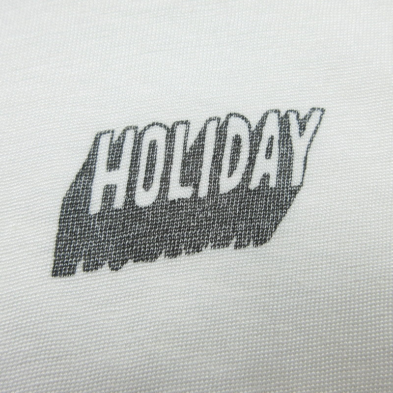 【中古】HOLIDAY | ホリデイ BASEBALL T-SHRT その他トップス 23101018 ホワイト サイズ:XL