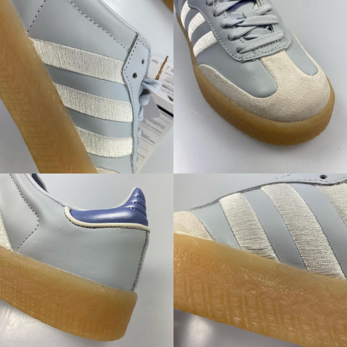 【中古】adidas | アディダス Sambae Halo Blue スニーカー IG1953 ライトブルー 22.5cm