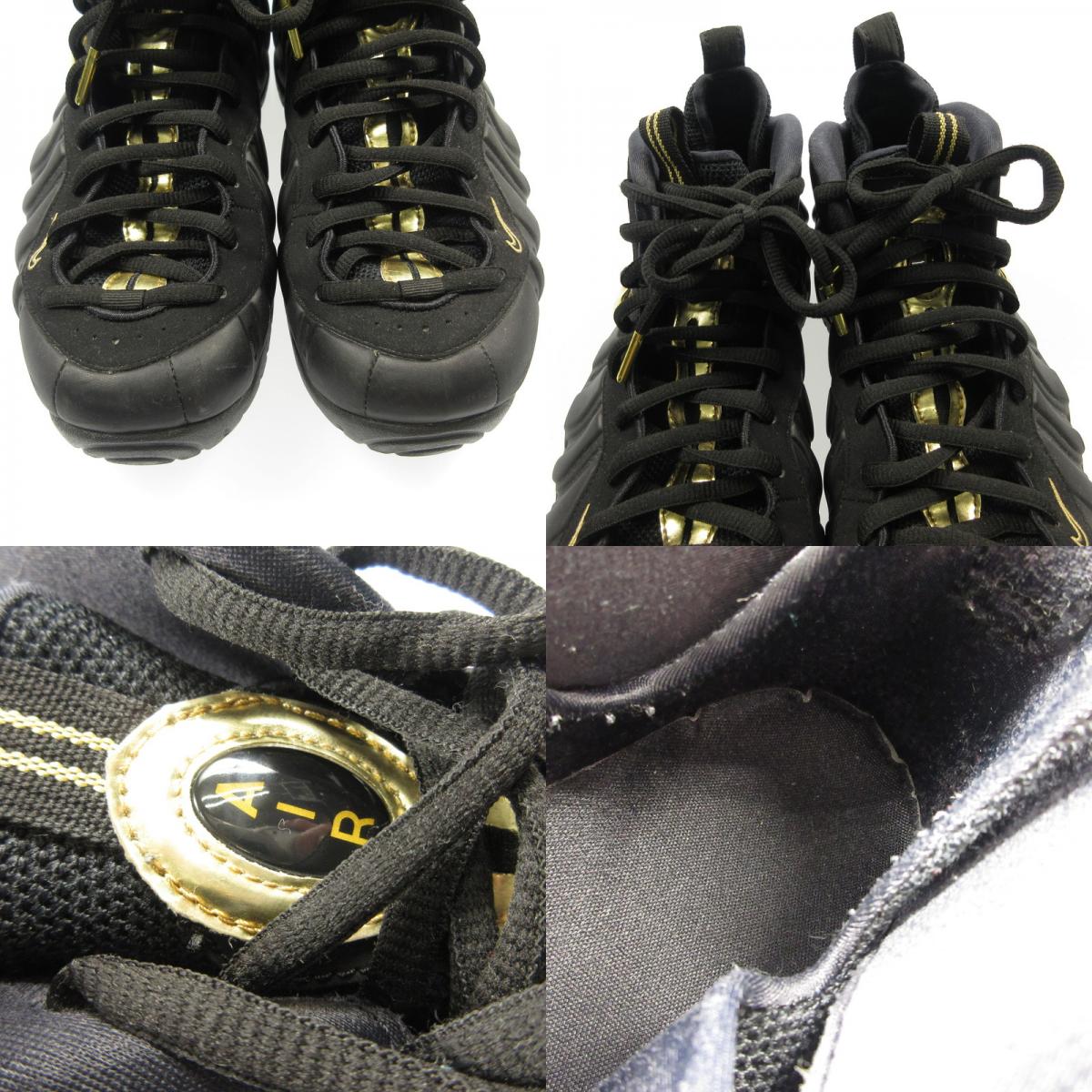 【中古】NIKE | ナイキ AIR FOAMPOSITE PRO スニーカー 624041-009 ブラック 27cm