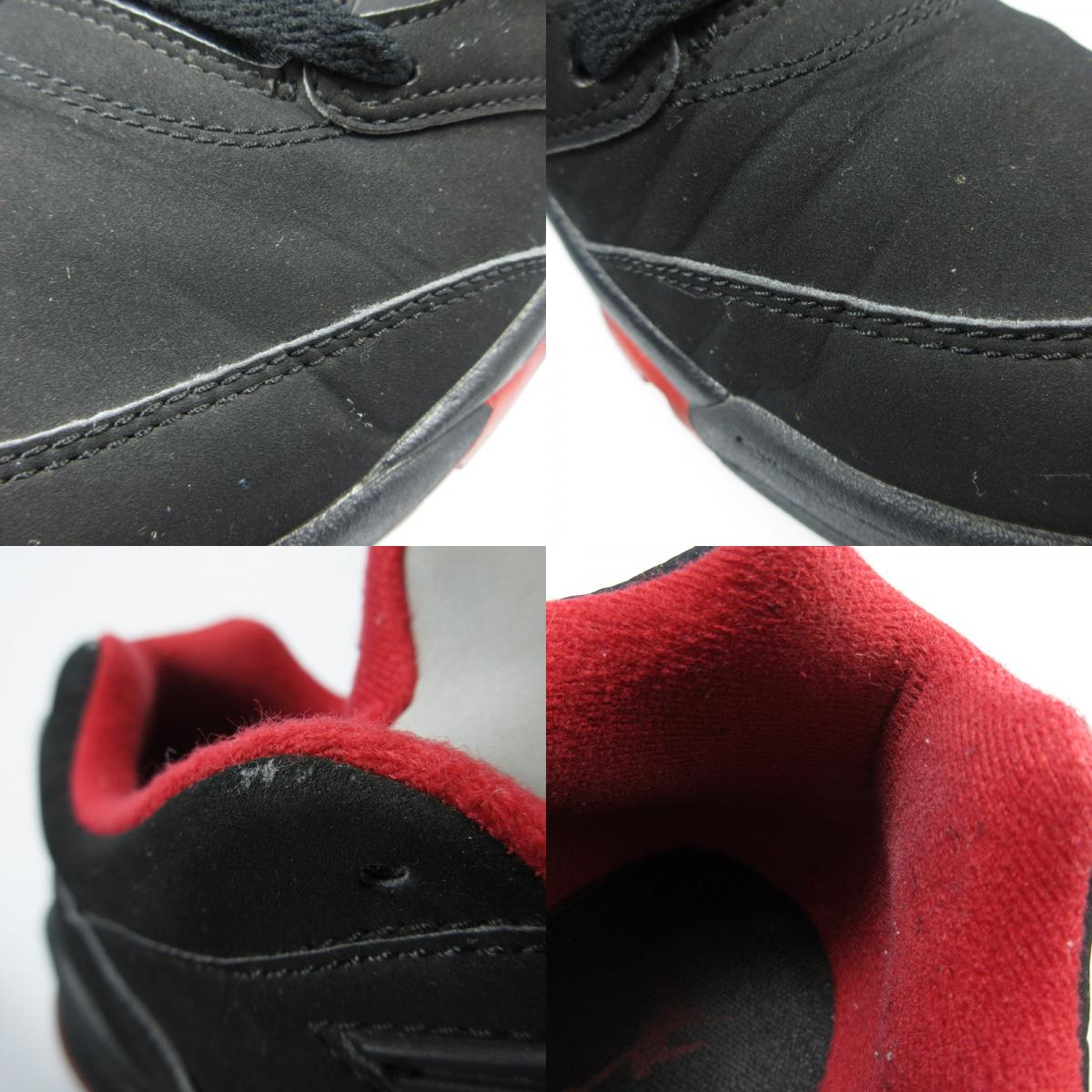 【中古】NIKE | ナイキ Air Jordan 5 RETRO Low 'Alternate 90' スニーカー 819171-001 ブラック 29cm