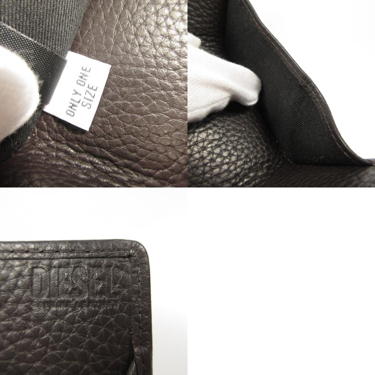 【中古】DIESEL | ディーゼル HISSU EVO COIN CASE コインケース X10300P0685 ブラウン