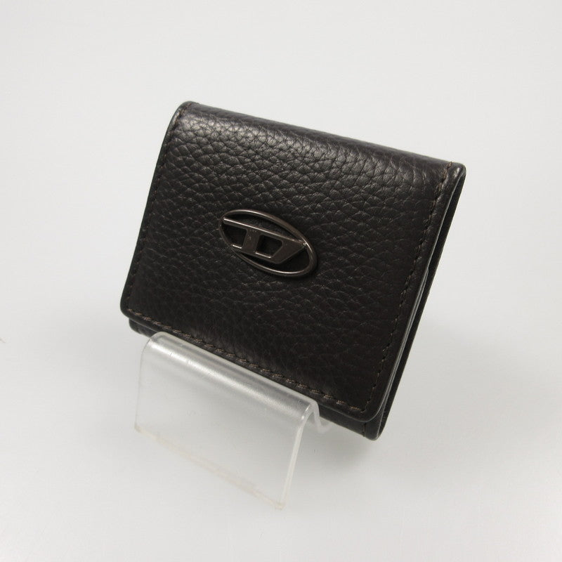 【中古】DIESEL | ディーゼル HISSU EVO COIN CASE コインケース X10300P0685 ブラウン