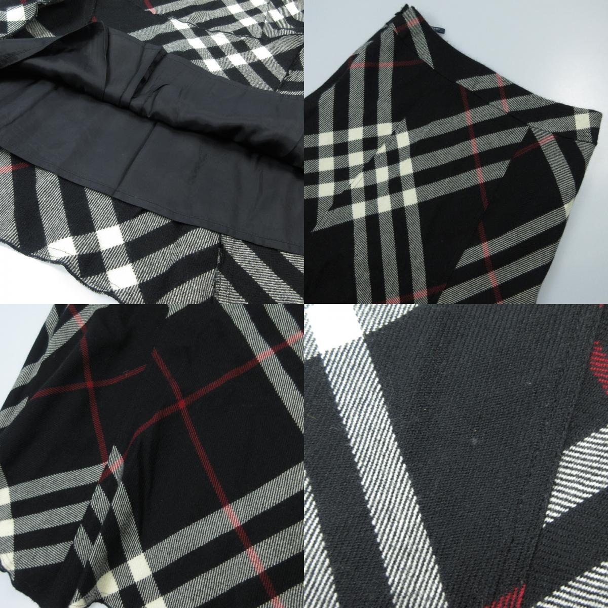 【中古】BURBERRY LONDON | バーバリーロンドン メガチェックウールスカート スカート FX181-006-09 サイズ:13