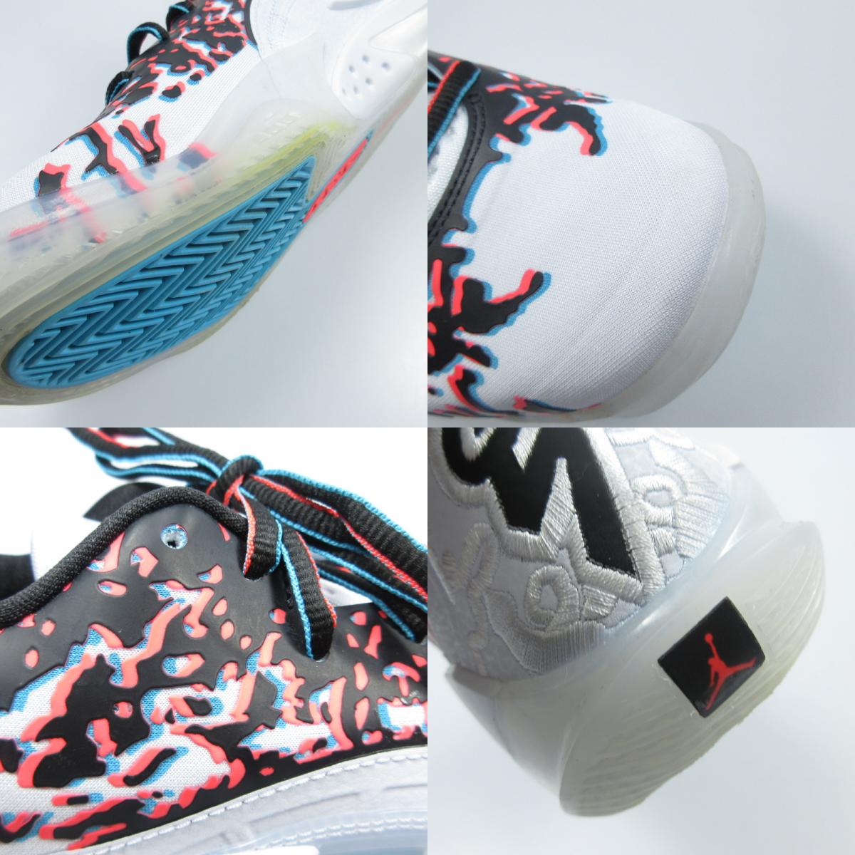 【中古】NIKE | ナイキ JORDAN ZION 3 PF Z-3D スニーカー FZ1319-060 ホワイト 26cm