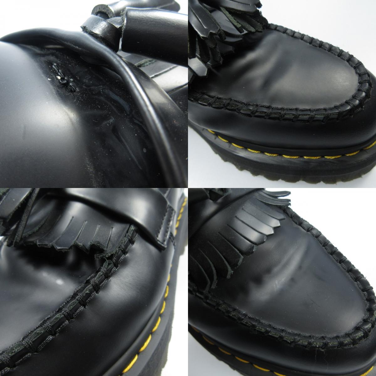 【中古】Dr.Martens | ドクターマーチン ADRIAN QUAD ローファー UK9(28.0cm程度) ブラック