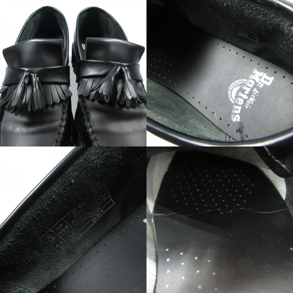 【中古】Dr.Martens | ドクターマーチン ADRIAN QUAD ローファー UK9(28.0cm程度) ブラック