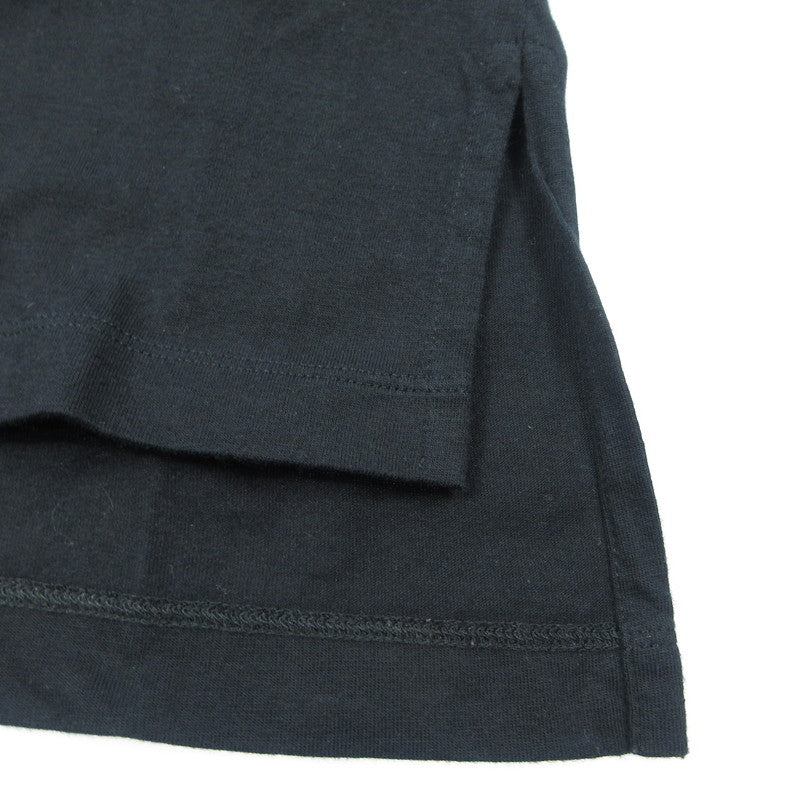【中古】FENDI | フェンディ FFモチーフスタンプロゴ 半袖Tシャツ FAF073 A6J6 国内正規品 ブラック サイズ:36