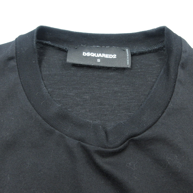 【中古】DSQUARED2 | ディースクエアード 半袖Tシャツ S71GD1245 ブラック サイズ:S