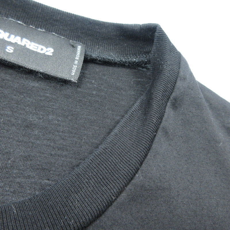 【中古】DSQUARED2 | ディースクエアード 半袖Tシャツ S71GD1245 ブラック サイズ:S
