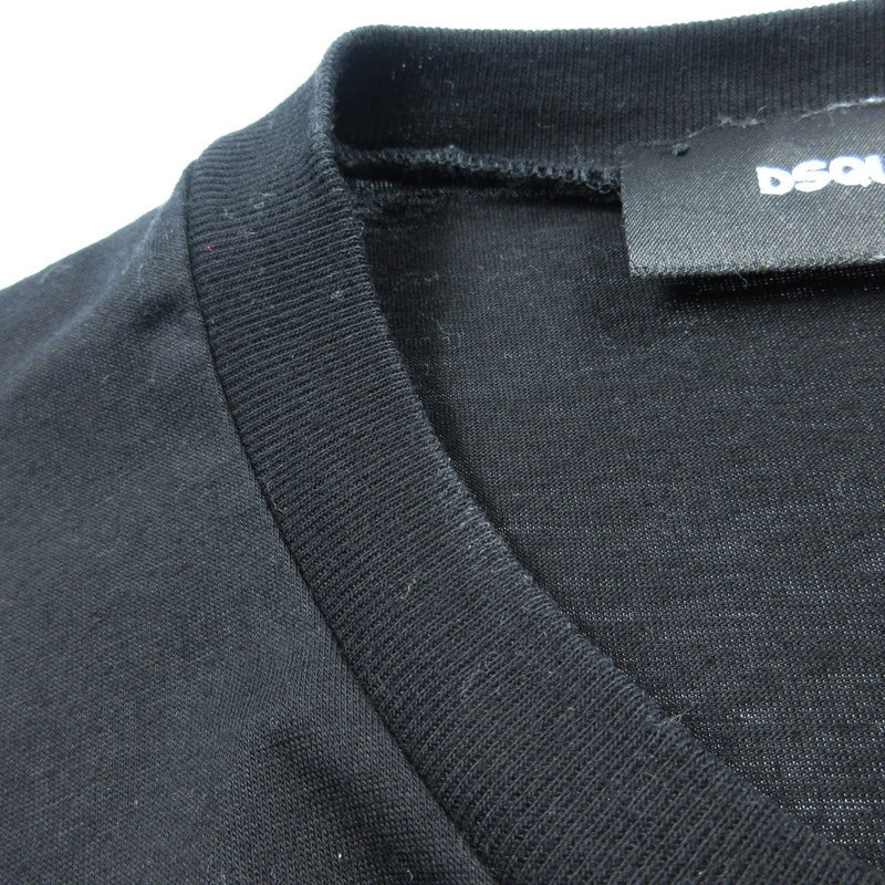 【中古】DSQUARED2 | ディースクエアード 半袖Tシャツ S71GD1245 ブラック サイズ:S