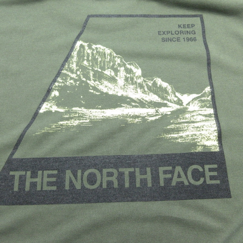【中古】THE NORTH FACE | ザ・ノースフェイス L/S TNF BUG FREE TEE 長袖Tシャツ NT12450 カーキ サイズ:L