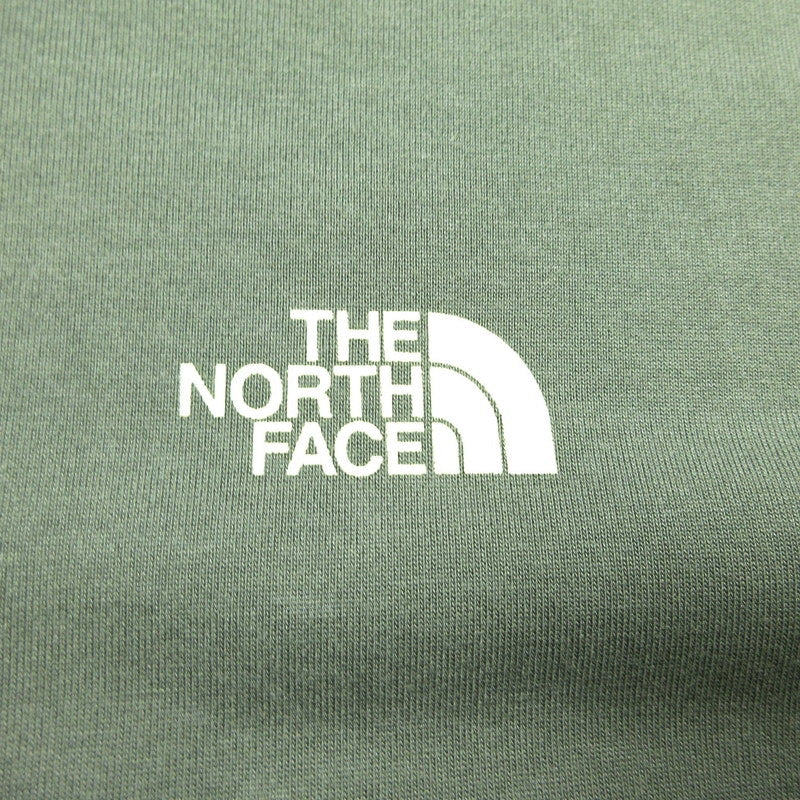 【中古】THE NORTH FACE | ザ・ノースフェイス L/S TNF BUG FREE TEE 長袖Tシャツ NT12450 カーキ サイズ:L