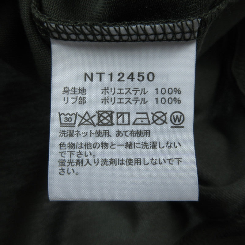 【中古】THE NORTH FACE | ザ・ノースフェイス L/S TNF BUG FREE TEE 長袖Tシャツ NT12450 カーキ サイズ:L