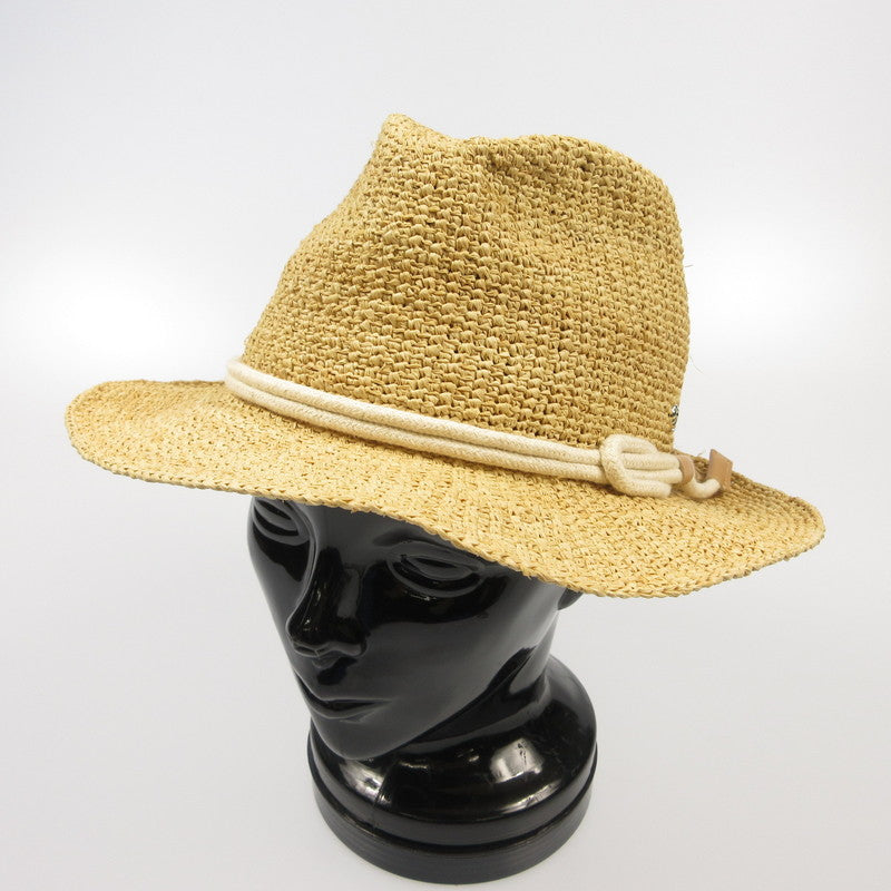 【中古】HELEN KAMINSKI | ヘレンカミンスキー BILBAO FEDORA ハット ラフィア ベージュ