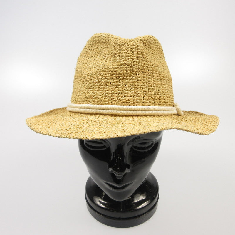 【中古】HELEN KAMINSKI | ヘレンカミンスキー BILBAO FEDORA ハット ラフィア ベージュ
