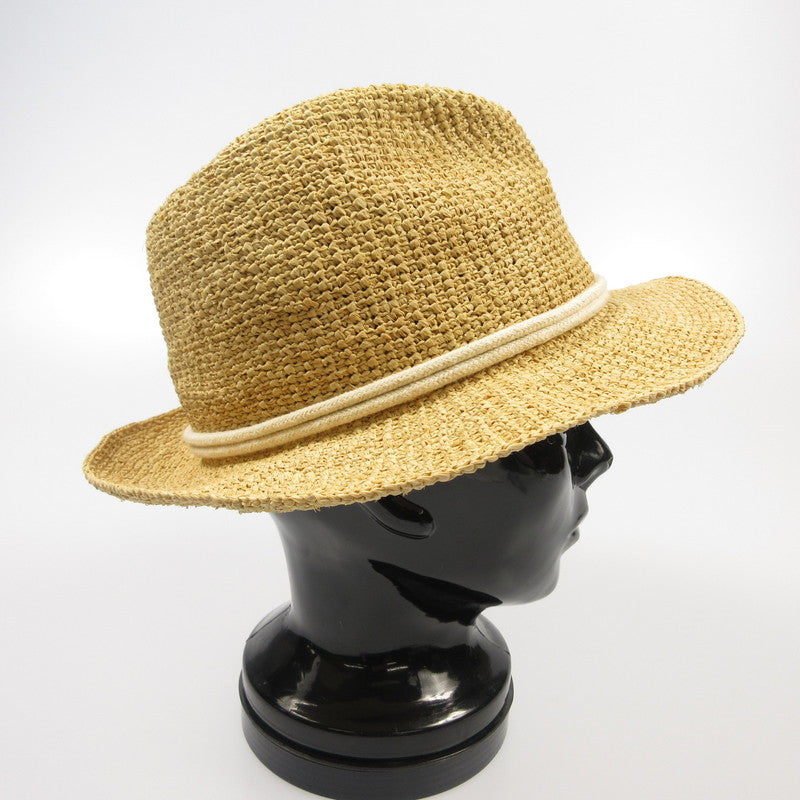 【中古】HELEN KAMINSKI | ヘレンカミンスキー BILBAO FEDORA ハット ラフィア ベージュ
