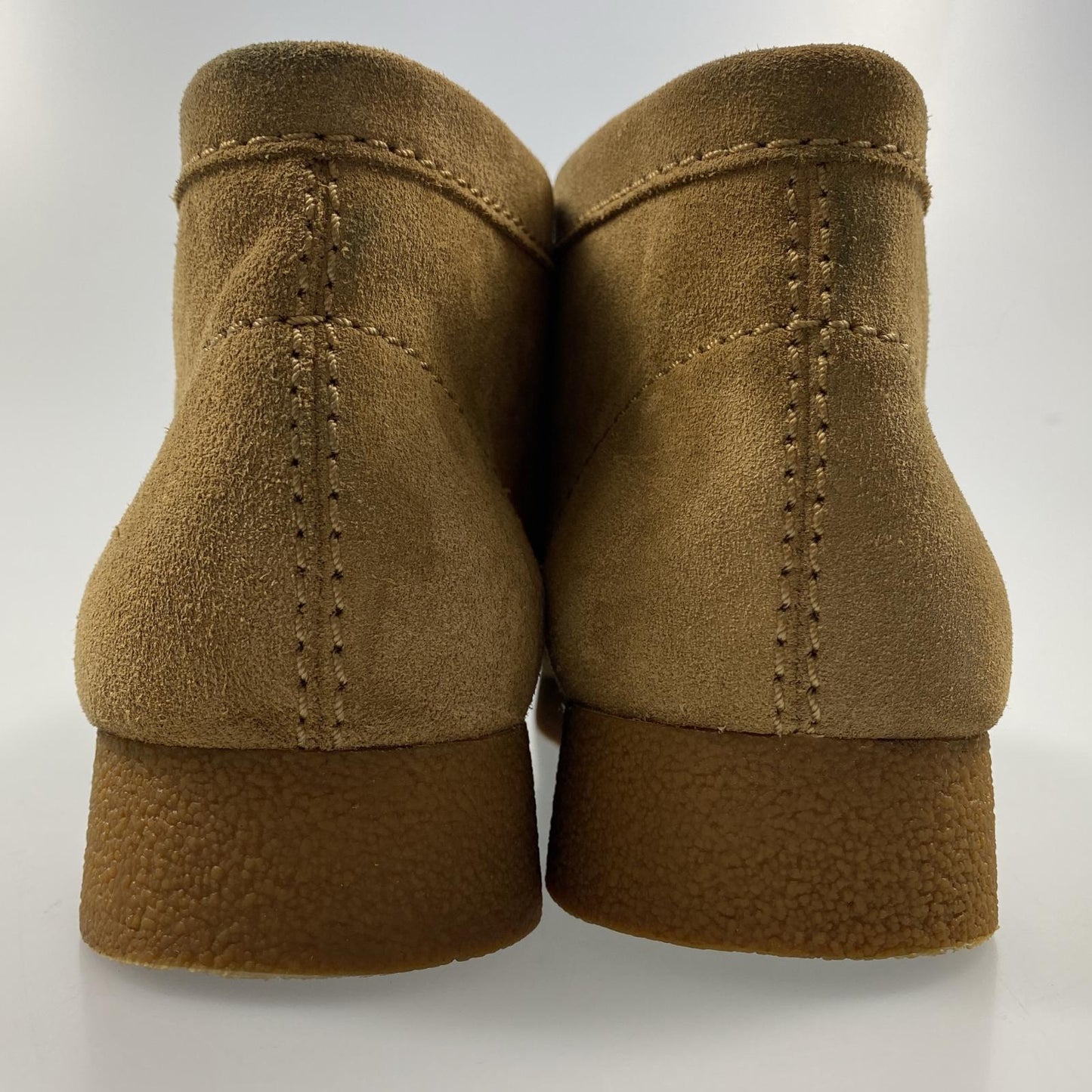 【中古】Clarks | クラークス WallabeeEVO Bt ブーツ 26172824 27.0cm ベージュ
