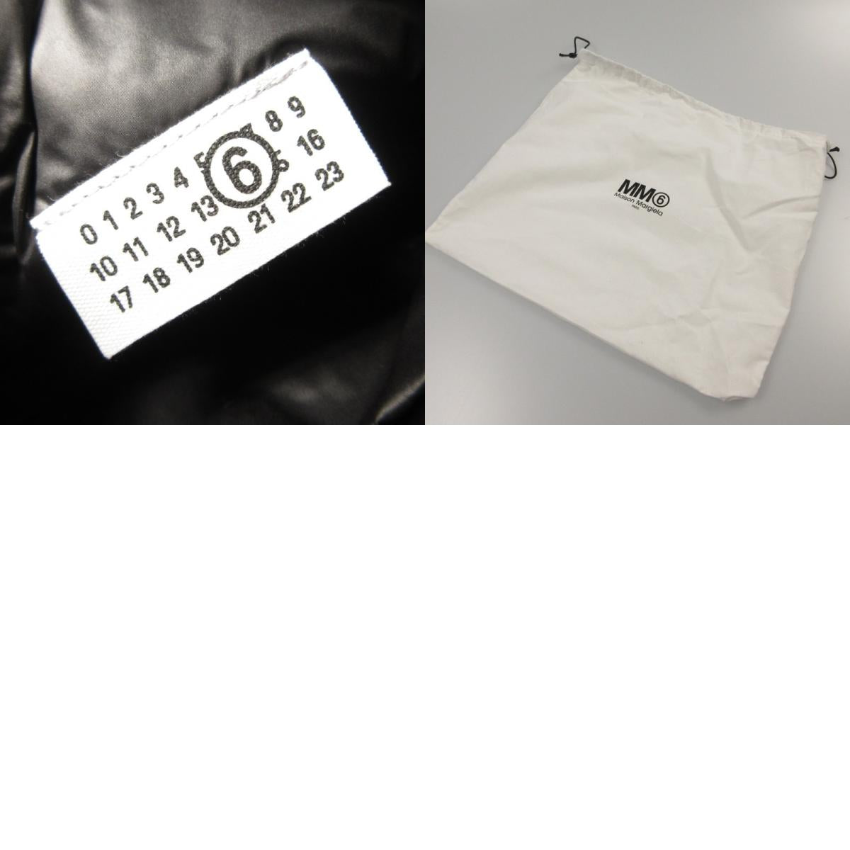 【中古】Maison Margiela | メゾンマルジェラ MINI JAPANESE ハンドバッグ SB6WD0013 P6197 ブラック