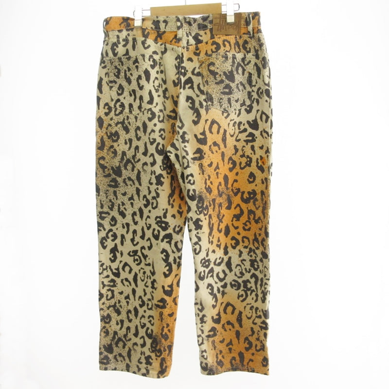 【中古】STUSSY | ステューシー STENCIL CANVAS BIG OL JEANS パンツ 116615 サイズ:34