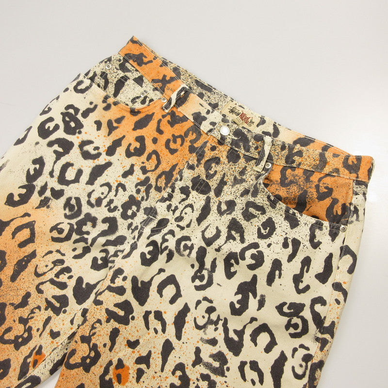 【中古】STUSSY | ステューシー STENCIL CANVAS BIG OL JEANS パンツ 116615 サイズ:34