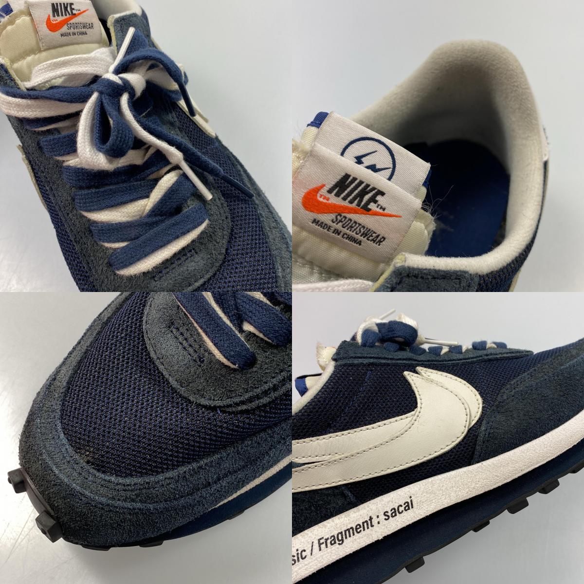 【中古】NIKE | ナイキ LDWAFFLE/SF スニーカー DH2684-400 ネイビー 27.5cm