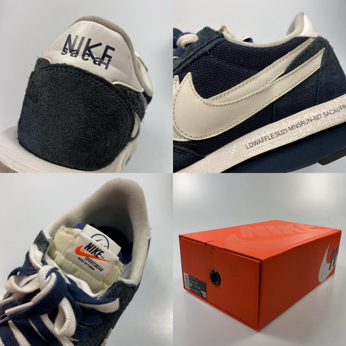 【中古】NIKE | ナイキ LDWAFFLE/SF スニーカー DH2684-400 ネイビー 27.5cm