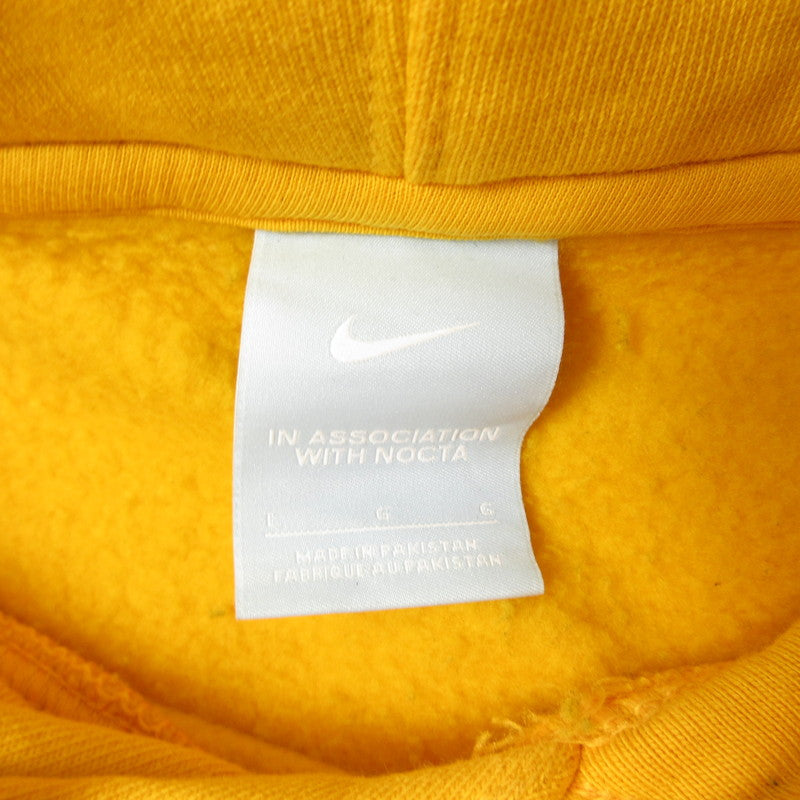 【中古】NIKE | ナイキ NOCTA NRG AU HOODIE パーカー DA3920-739 イエロー サイズ:L