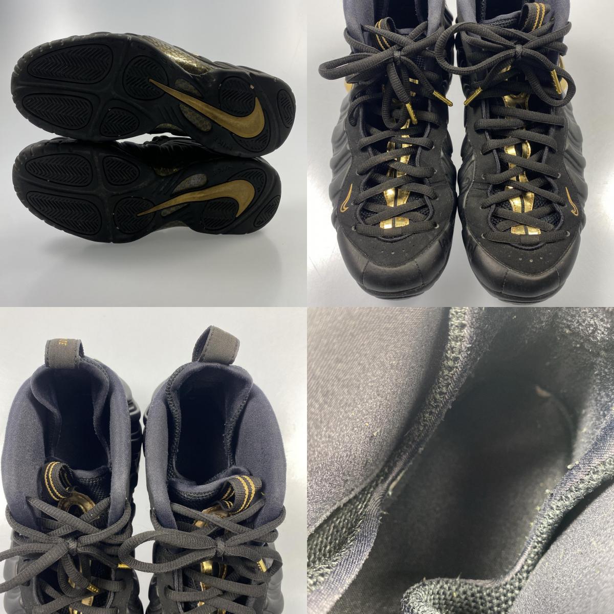 【中古】NIKE | ナイキ AIR FOAMPOSITE PRO スニーカー 624041-009 ブラック 29cm