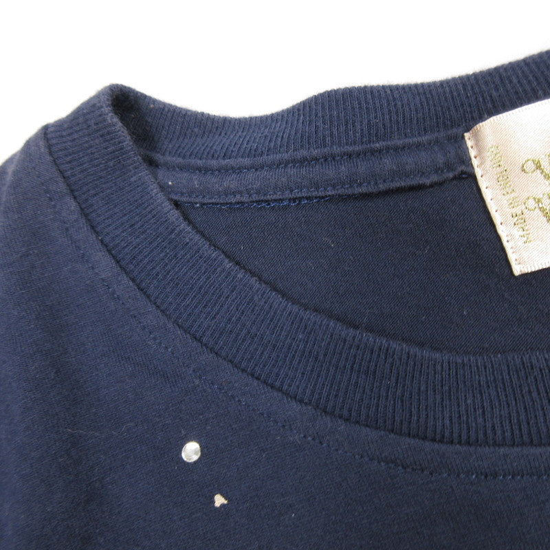 【中古】Vivienne Westwood | ヴィヴィアンウエストウッド MILKY WAY 半袖Tシャツ GOLD LABEL ネイビー サイズ:S