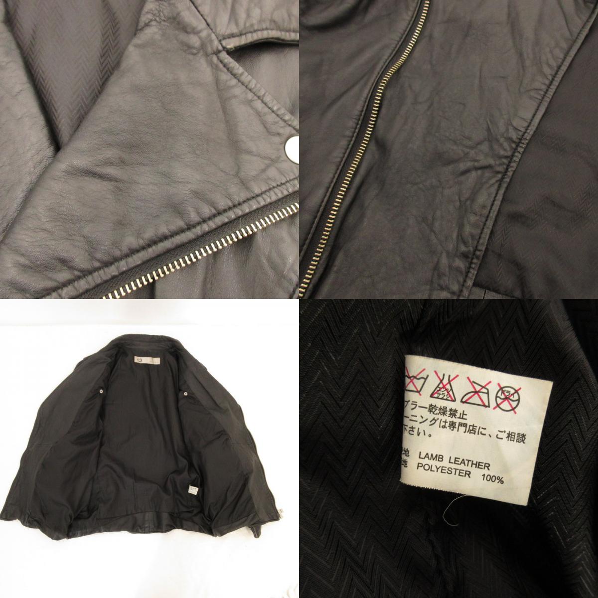 【中古】Harlem Rounge | ハーレムラウンジ レザー ブラック サイズ:M
