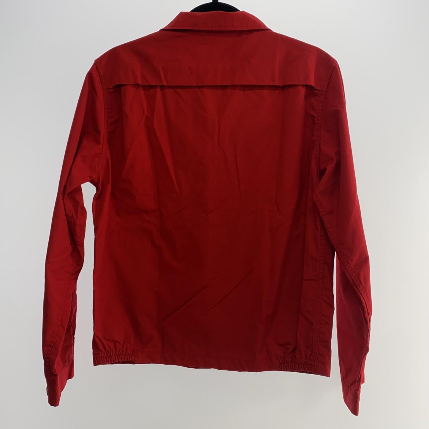 【中古】BLUE WATER | ブルーウォーター ポプリン ドリズラージャケット スイングトップ CKS1015 レッド サイズ:M