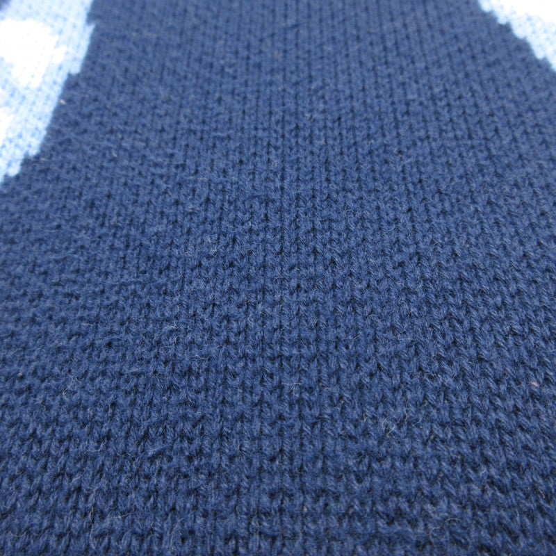 【中古】 FUC OFF KNIT セーター 24E-O-FUC-AW01 ネイビー サイズ:L