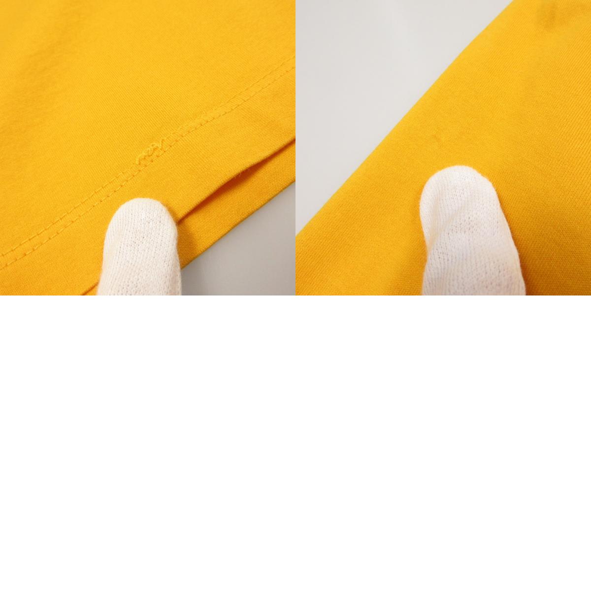 【中古】MONCLER GENIUS | モンクレールジニアス MAGLIA T-SHIRT 半袖Tシャツ D20918037850 国内正規品 イエロー サイズ:L