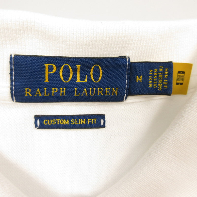 【中古】POLO RALPH LAUREN | ポロ・ラルフローレン POLO BEAR ポロシャツ 65848161 ホワイト サイズ:M
