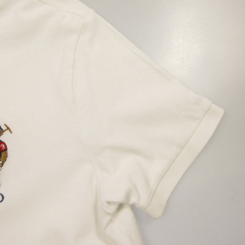 【中古】POLO RALPH LAUREN | ポロ・ラルフローレン POLO BEAR ポロシャツ 65848161 ホワイト サイズ:M
