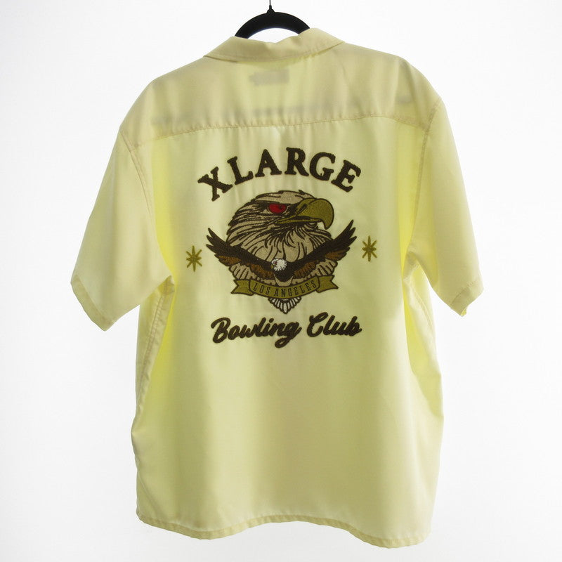 【中古】X-LARGE | エクストララージ BOWLING CLUB S/S SHIRT その他トップス 101232014002 イエロー サイズ:L